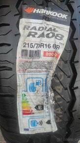 Hankook 215/70r16C letné - 3