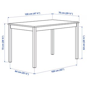 Ikea jedálenský stôl a stoličky - 3