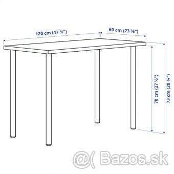 IKEA stôl LAGKAPTEN / ADILS - 3