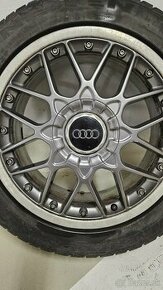 Audi alu disky a zimné pneu 255/45 R18 - 3