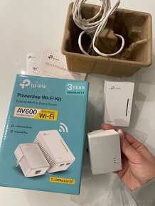 Wi-Fi Extender TP link AV 600 WPA4220 sada - 3