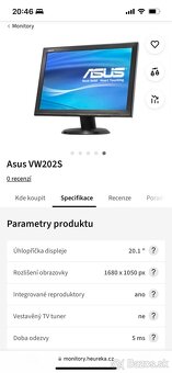 Asus monitor 1680 x 1050 - 3