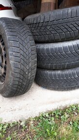 Zimné pneu.na plech.diskoch 195/65 R15 - 3