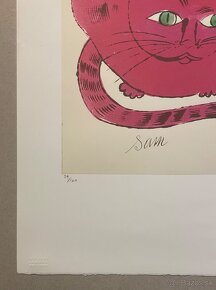 Andy Warhol "Sam" Limitovaná edícia_Číslované_Certifikát - 3