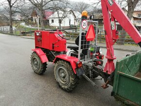 malotraktor,traktor+vlečka - 3