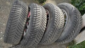 CELOROČNÉ gumy 195/65 r 15 na diskoch - 3