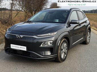 Hyundai Kona, 64 kWh, SoH 100 %, TOP Stav, vč. DPH 17490,-,- - 3