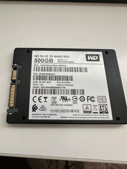 WD Blue  SATA 500 GB 2,5" - 3