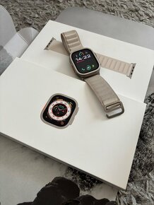 Apple Watch Ultra 49mm Starlight Alpine Loop M - 3