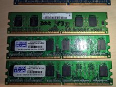 Staršie pamäte RAM DDR2, DDR? ... 512MB, 256MB, 64MB - 3