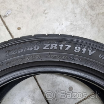 Letné pneumatiky 225/45 R17 KUMHO DOT4523 - 3