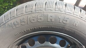 Zimný set kolies 195/65 R15 - 3