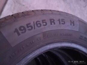 195/65 R15 Continental (91H) / letná sada - 3