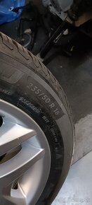 BMW disky + pneumatiky 2x 255/45 R18 2x 235/50 R18 - 3