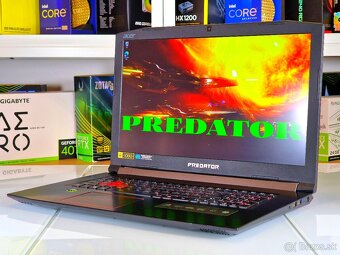 Herný notebook ACER PREDATOR 17,3" | GTX 1050Ti | 16GB - 3