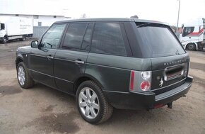 náhradné diely na: Land Rover Range Rover Vogue 3.0 Td 4x4, - 3