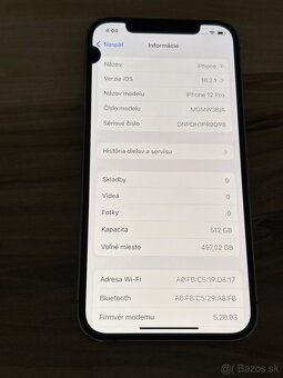 Predám Apple iPhone 12 PRO 512GB Stav Nového telefónu - 3