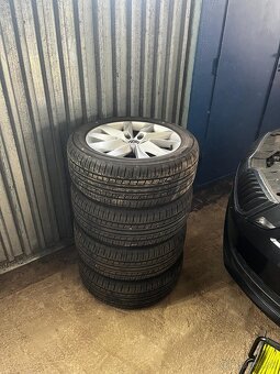 Kolesa R17 5X112 + Nové pneu. R17 225/50 R17 - 3