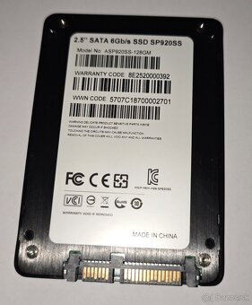 ADATA SSD SP920 128GB 2.5" SATA III 560/180MB/s - 3