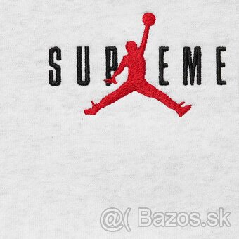 Supreme x Jordan Hoodie ASH GRAY - 3