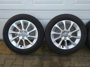 Orig. sada Audi, VW, Škoda, Seat 5x112 R16 + pneu 205/55 R16 - 3