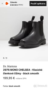 Dr Martens Chelsea Boots Mono veľkosť 39 - 3