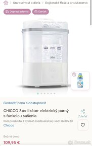 Sterilizátor so sušičkou CHICCO - 3