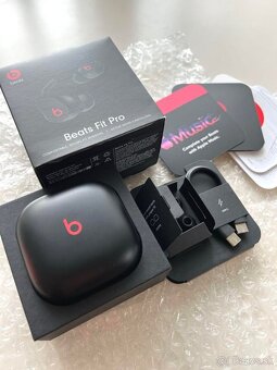 slúchadlá Beats Fit Pro Black originál - 3