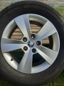 ALU disky Škoda Superb 3 5x112 r16 et 41   215/60 r16 - 3