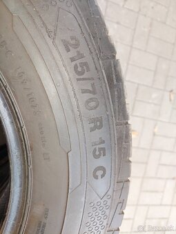 Predam letne pneu Continental 215/70R15C - 3