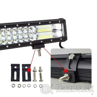 288W LED svetelná trojradová rampa 52cm - 3