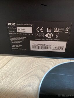 AOC Led monitor 27” - 3