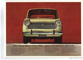 prospekty FIAT: 1100, 500L, 850 SPORT SPIDER - 3