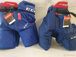 profi nohavice CCM FT4pro Velcro - L, XL modré, AKCIA - 3