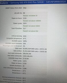 Samsung 970 EVO Plus 500 GB NvME M2 - 3