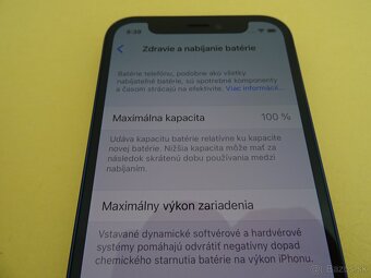 iPhone 12 MINI 128GB BLACK - ZÁRUKA 1 ROK - 100% BATERIA - 3