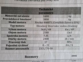 Klbovy kolesovy nakladac Everun ER 16 - 3