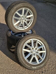 R16" zimní 5x112 6,5jx16 et46 pneu 205/55 r16 70% - 3