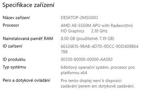 ▼HP Pavilion 17-e145eb - 17,3" / A8-5550M / 8GB / ZÁR▼ - 3