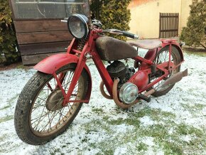 Jawa 250 Dvousetrvacnikova, Horska - 1935 predvalecna - 3