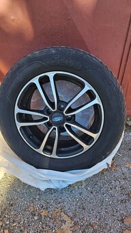 16" ALU disky Ford 5x108 s pneu 215/60 r16 - 3