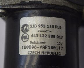 Motorček stieračov Škoda Fabia 3 škoda Rapid pantograf EÚ - 3