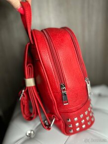 Michael Kors ruksak červený - 3