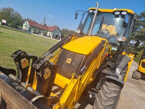 JCB 3CX 1400mth joystick, přední rychloupínák, kladivo/svah. - 3