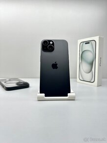 iPhone 15 BLACK ORIGINÁL STAV - 3