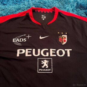 Dres STADE TOULOUSE FRANCE RUGBY JERSEY HOME 2009/2010 - 3