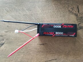 Batéria Turnigy Rapid 8000mAh 2S2P 140C Lipo, pevné púzdro - 3