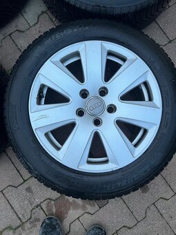 Elektróny 5x112 r16 + pneu celoročné Michelin 205/55 r16 - 3