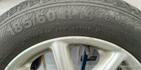 185/60 R 14 82H letné pneumatiky + Alu disky - 3