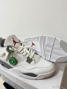 Nike Air Jordan 4 biele, EU 44,45 - 3